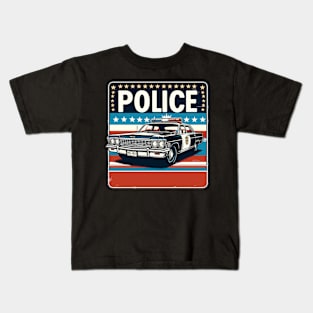 Police car Kids T-Shirt